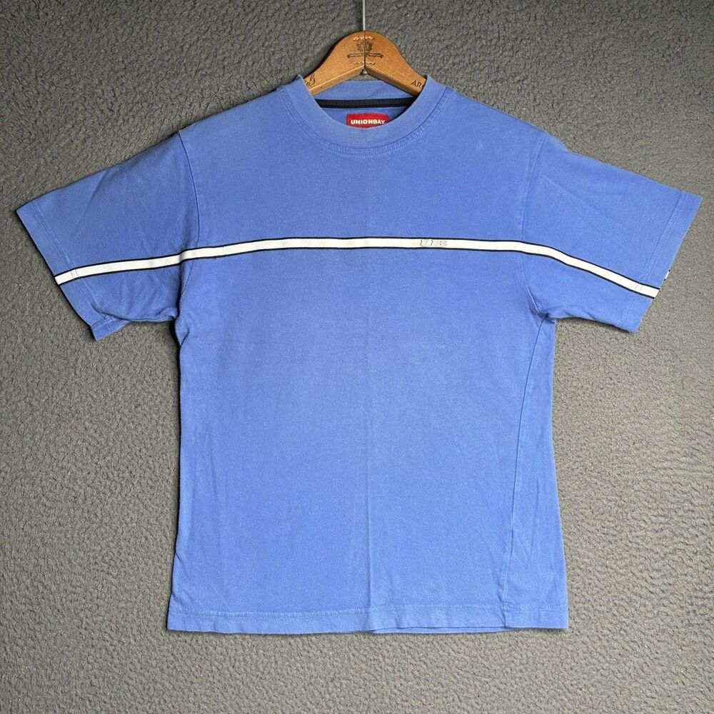 Vintage 90s Unionbay Mens Small Short Sleeve Stripe Malcom In The Middle